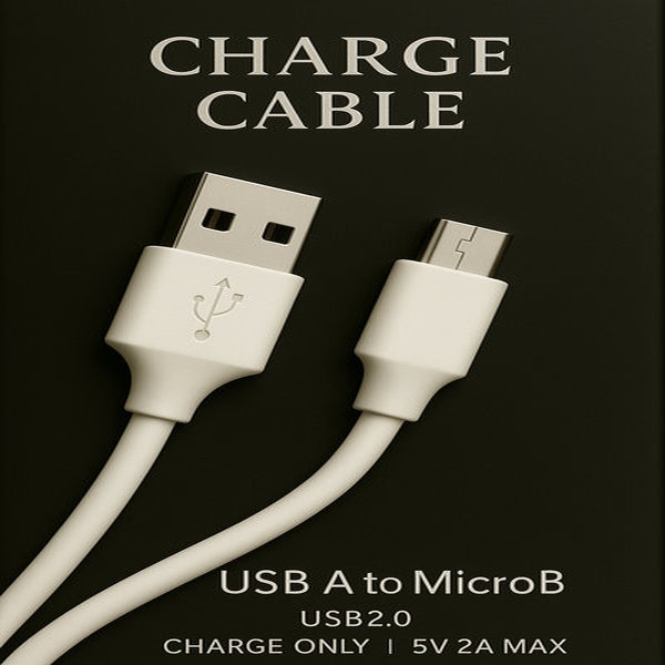 【10個セット】マイクロUSBケーブル　0.26～0.27m　ホワイト R-MCC026WH