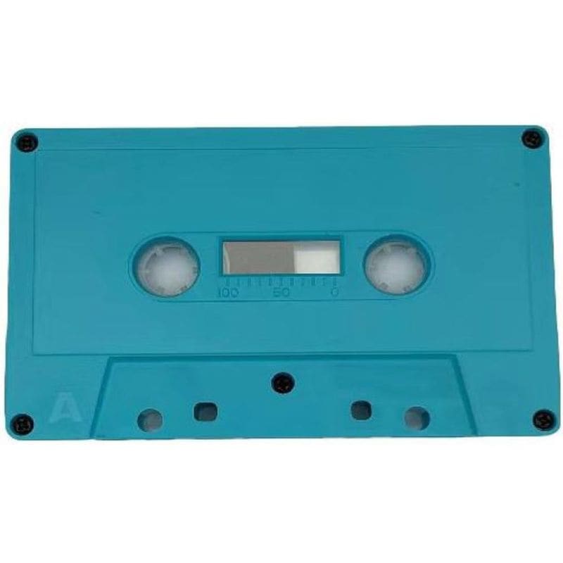 カセットテープ材料_ブルー_500個セット