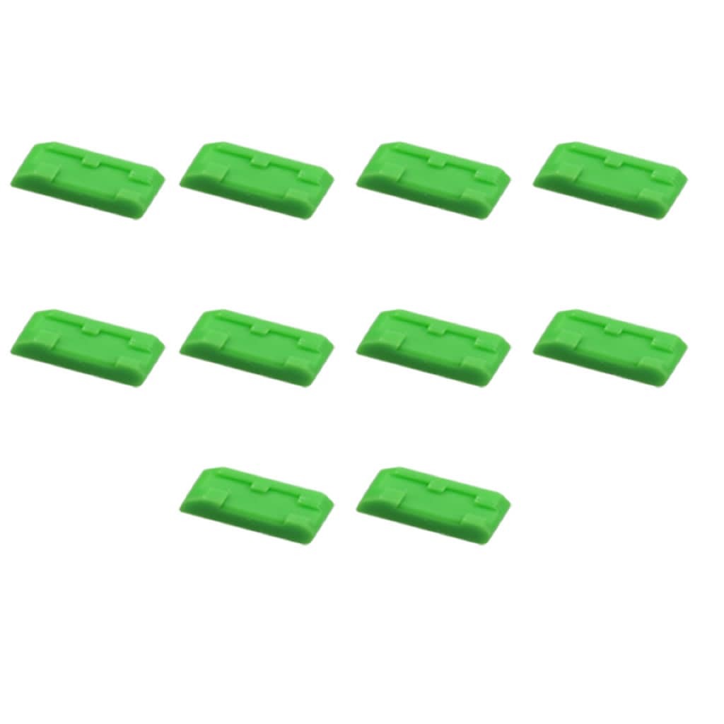 HIDISC SmartKeeper ESSENTIALシリーズ ミニHDMIポートロックx10 グリーン HDMHMD04P1