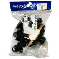 【リファービッシュ】 HIDISC 車載用DC充電器 最大合計45W出力 ゴールド R-HD-WCH15GD