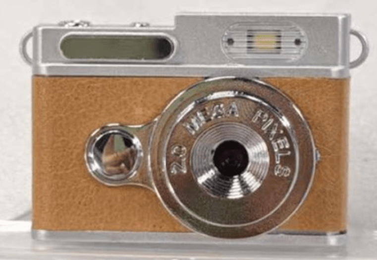 HIDISC レトロなデザインの超小型トイカメラ