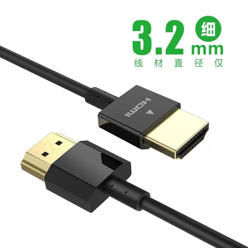 HIDISC HDMI2.0 36AWG 極細ケーブル 1.8m