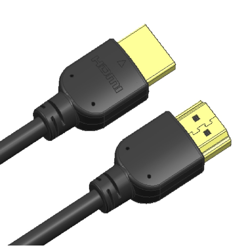 HIDISC HDMI2.0 34AWG 柔らかケーブル 2m