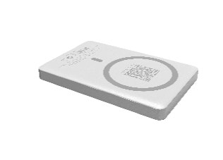 HIDISC リチウムイオン全固体電池 モバイルバッテリー8000mAh ホワイト
