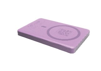 HIDISC リチウムイオン全固体電池 モバイルバッテリー8000mAh パステルパープル