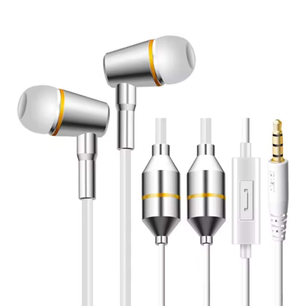 High Quality電磁波遮断有線イヤホン　HD-FC12-C-4PWH