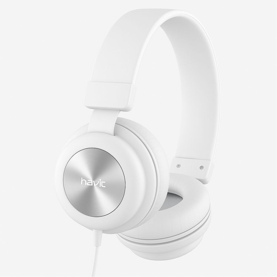 有線ステレオ ヘッドホン　HD-H2263ｄ-WH