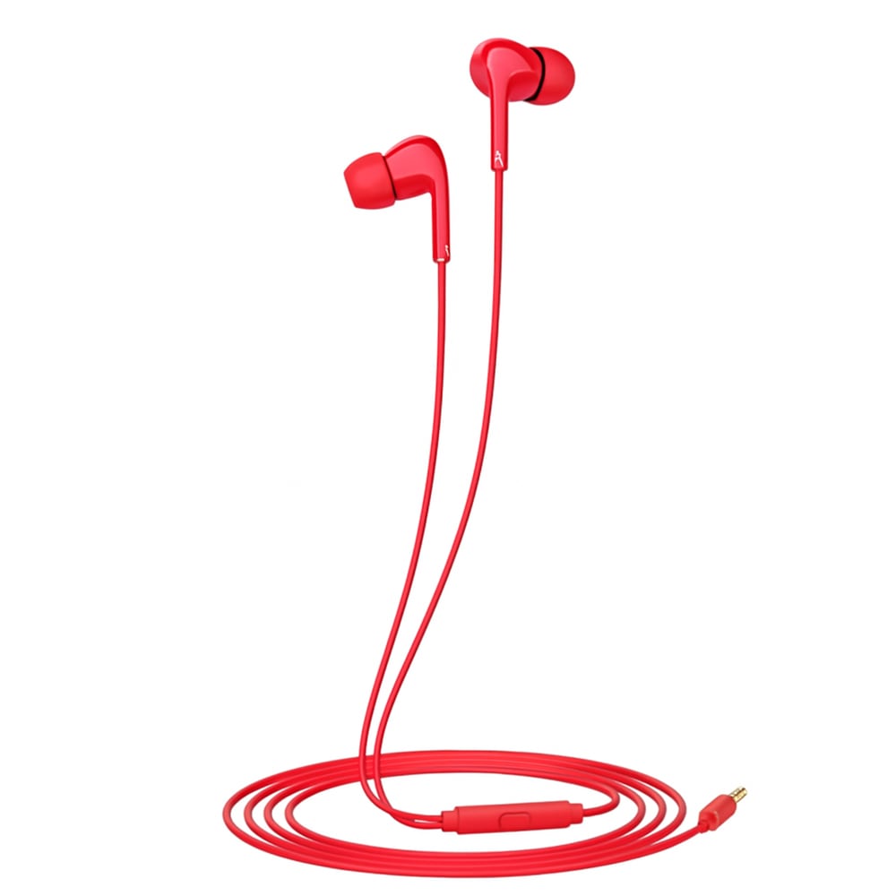 カナル型 有線インイヤー イヤホン　HD-GT-E306P-RD