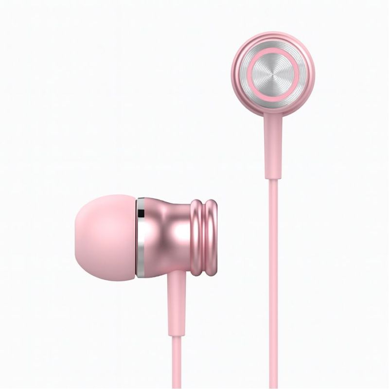 カナル型 有線インイヤー イヤホン　HD-GT-E303P-PK