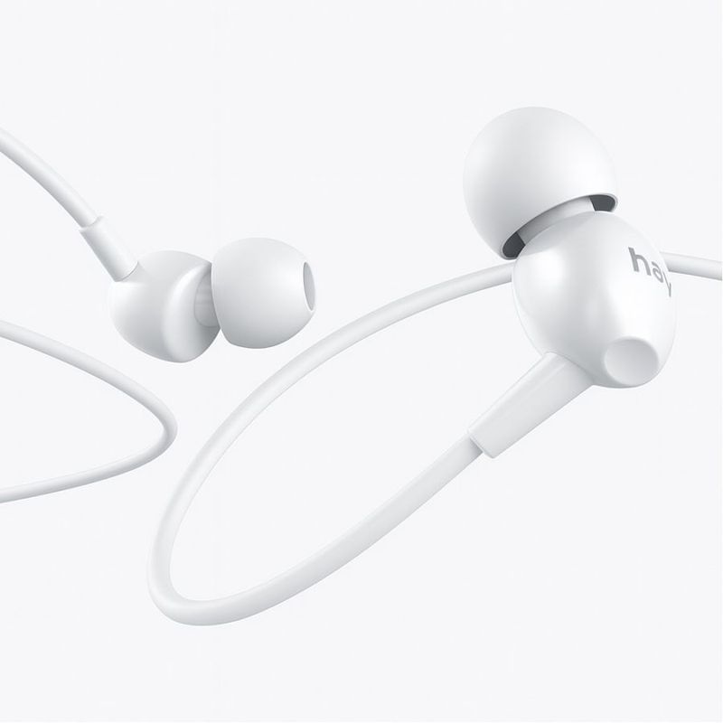 カナル型 有線インイヤー イヤホン　HD-GT-E48P-WH