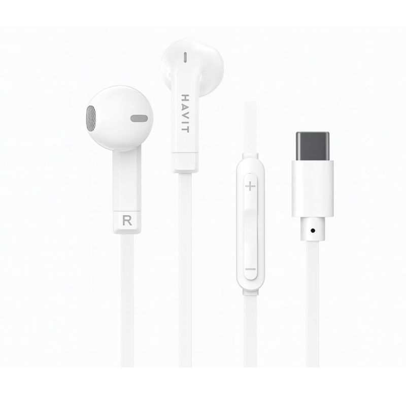 Type-C  有線インナーイヤー イヤホン　HD-GT-E336C-WH