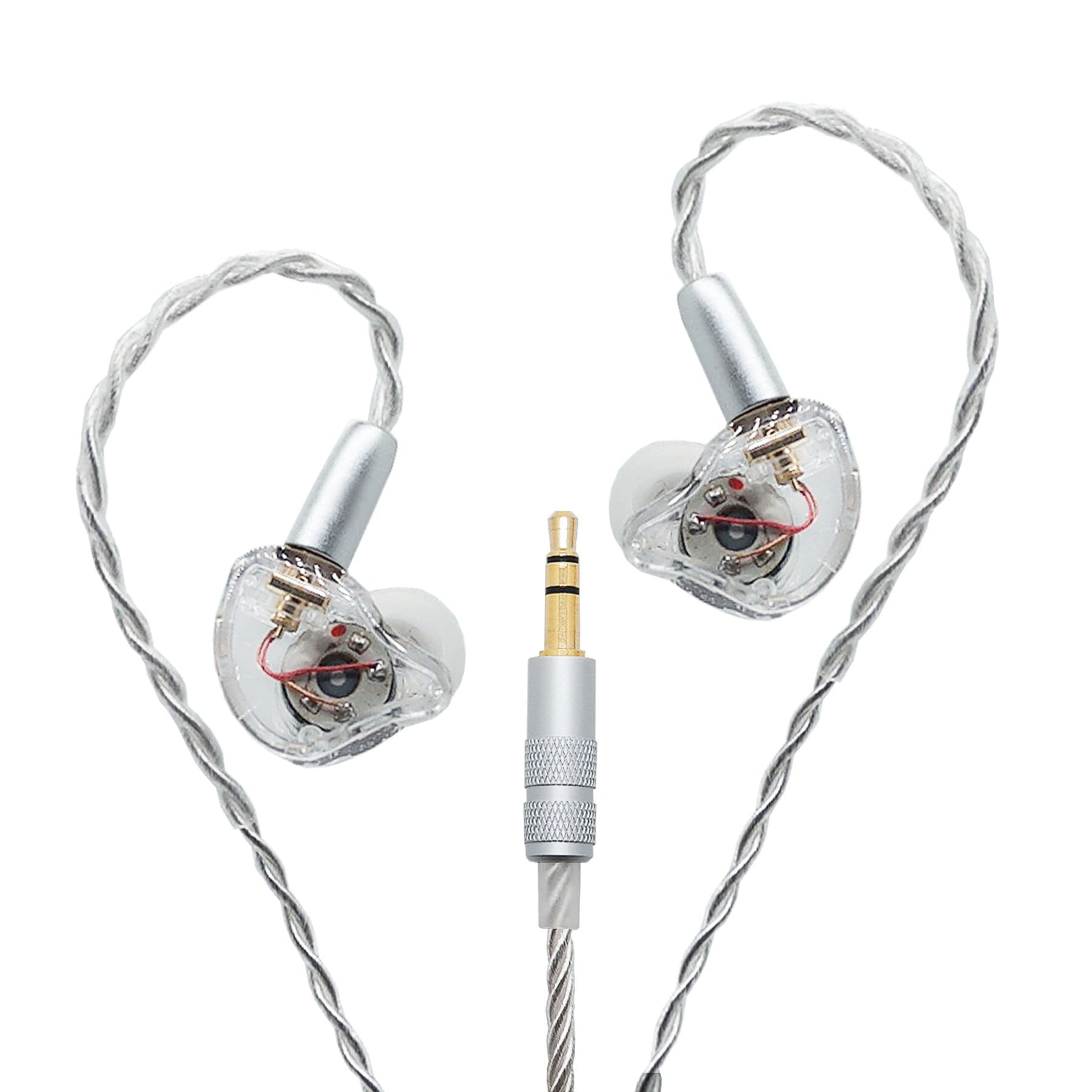 10mmバイオメンブレンドライバー搭載 MMCX交換式 インイヤーモニターイヤホン　HD-PR-MX03A-WT