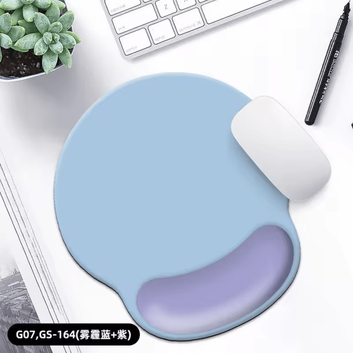 リストレスト付 エルゴノミクス マウスパッド　HD-MPGS-164(SBxPL)