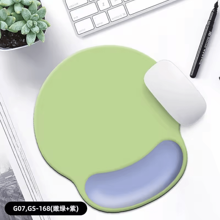 リストレスト付 エルゴノミクス マウスパッド　HD-MPGS-168(RGxPL)