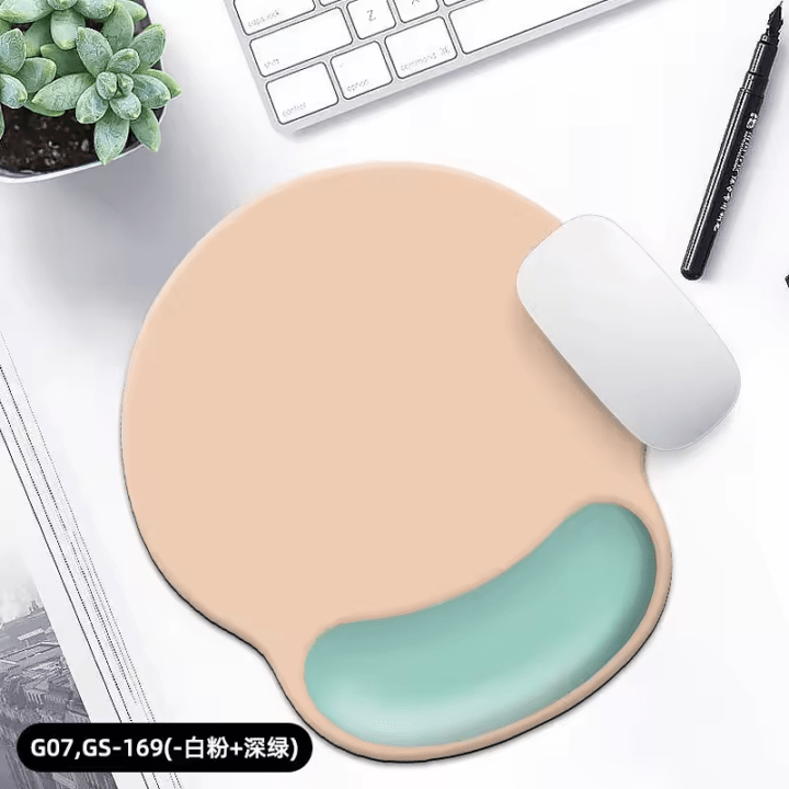 リストレスト付 エルゴノミクス マウスパッド　HD-MPGS-169(WPxDG)