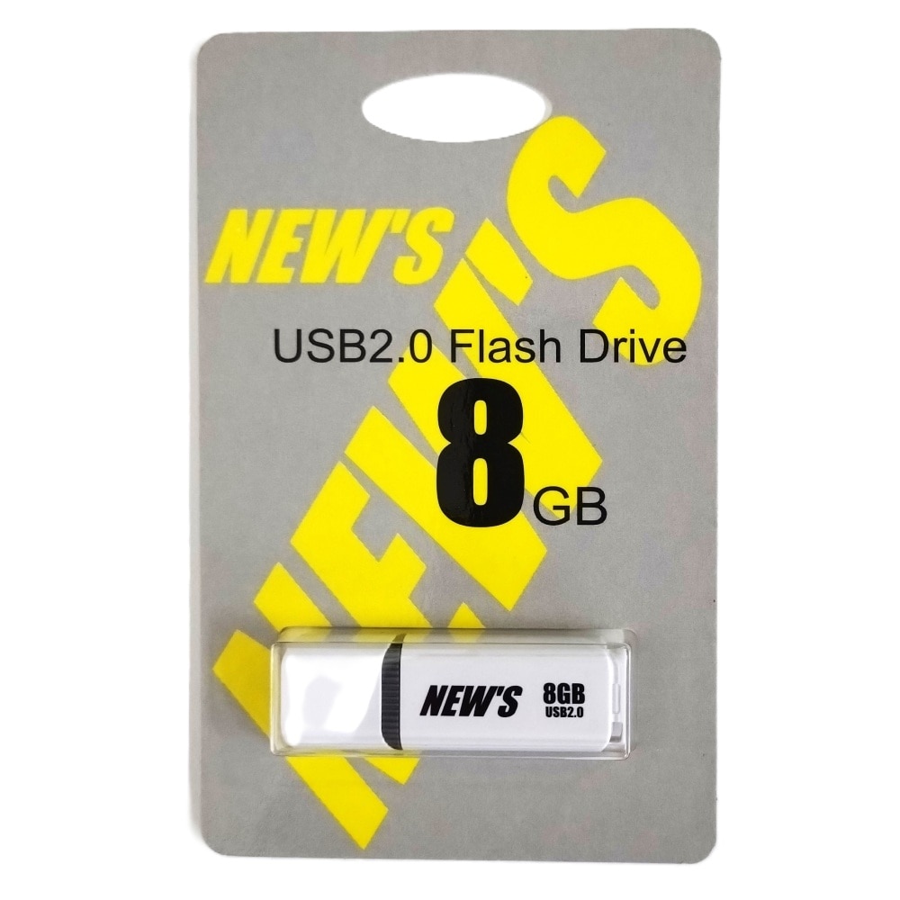 NEW'S Flash memory USB2.0メモリ8GB キャップモデル