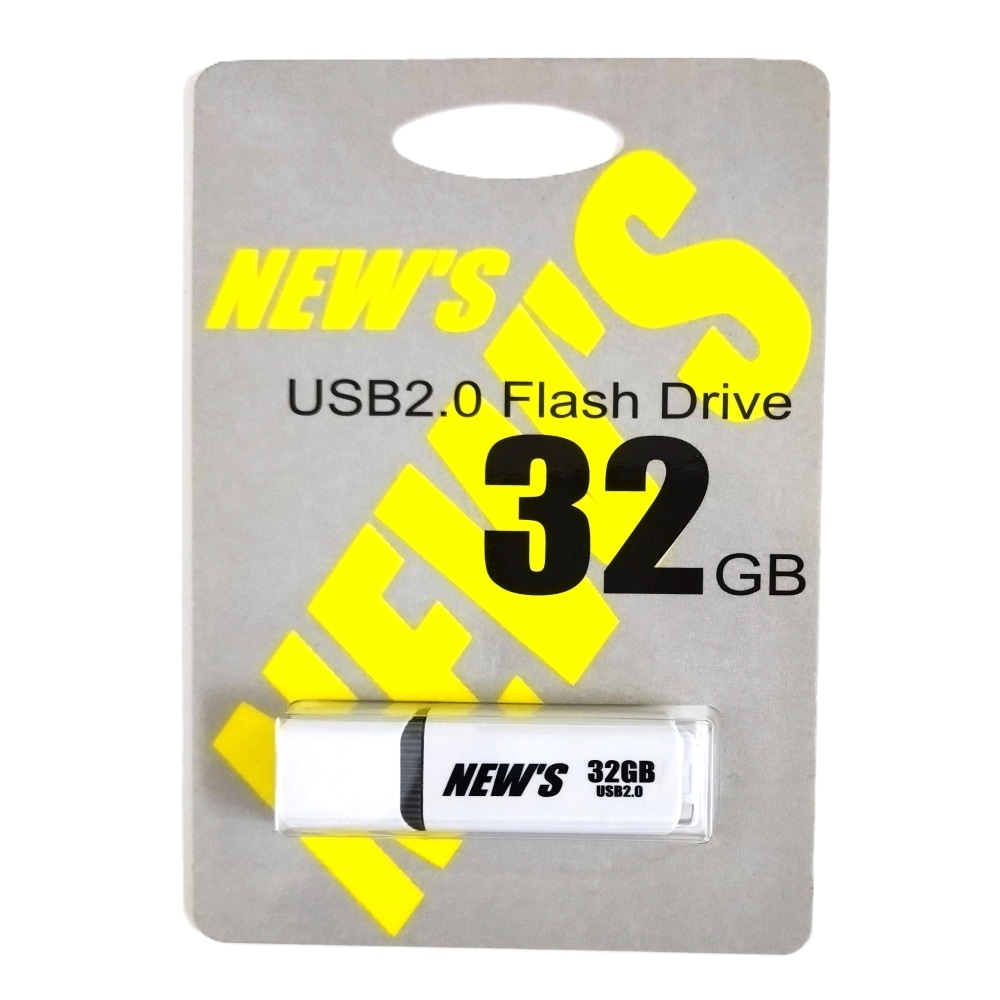 NEW'S Flash memory USB2.0メモリ32GB キャップモデル