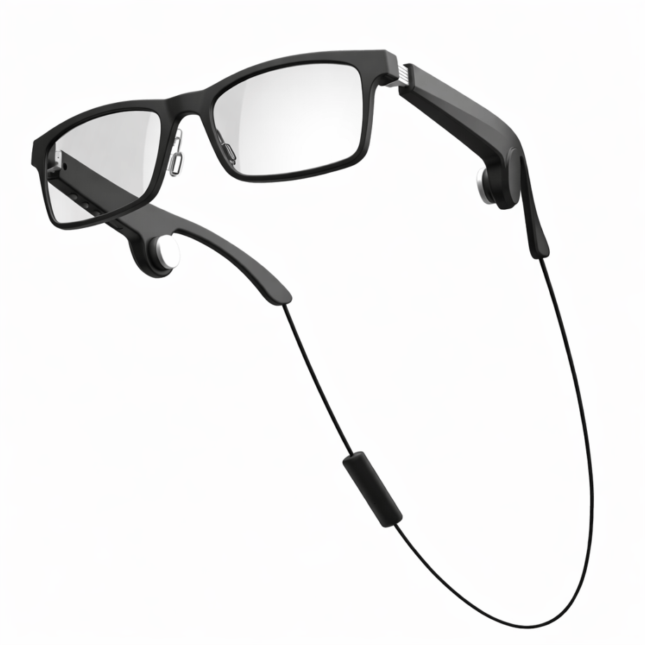 サングラス型骨伝導集音器 オーディオ グラス　HDS-BCH01