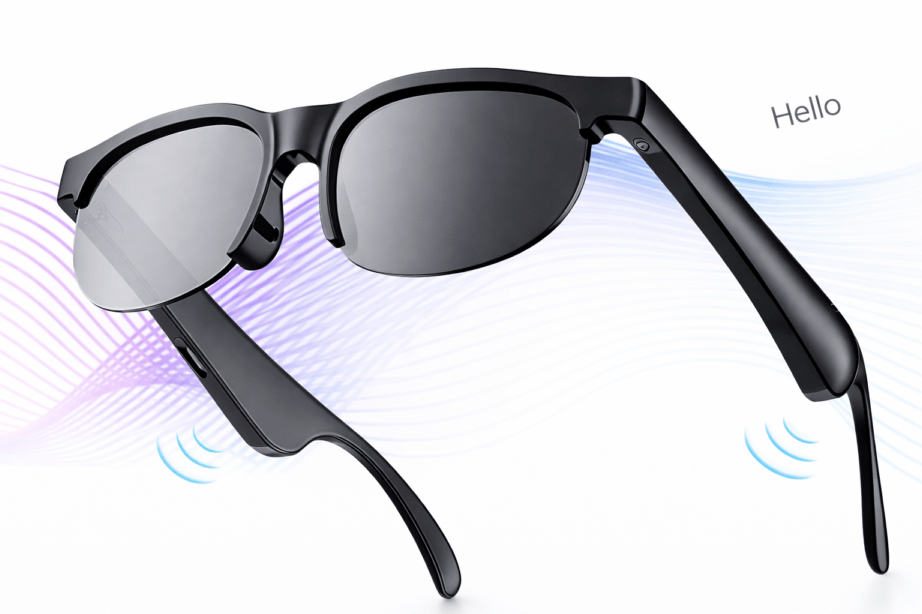 オープンイヤー スマートAIグラス 　HDS-XG88PRO-BK
