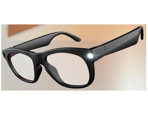 スマートオーディオ AIサングラス　HDS-SDG7-BCL　(ブラックｘクリア)