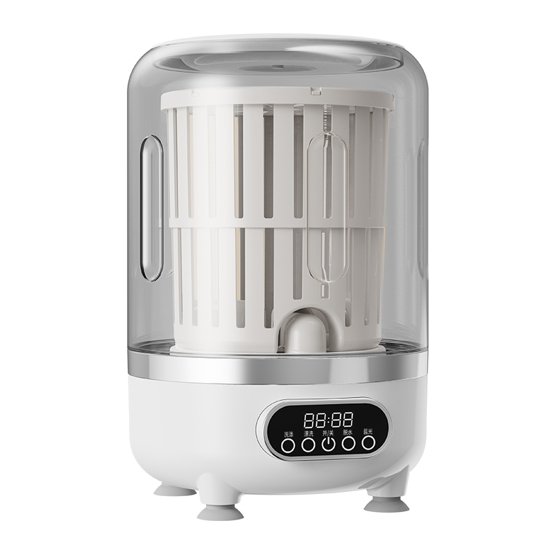 HIDISC 全自動ミニ洗濯乾燥機 ワイヤレスポータブル洗濯機 ホワイト HD-HP909WH