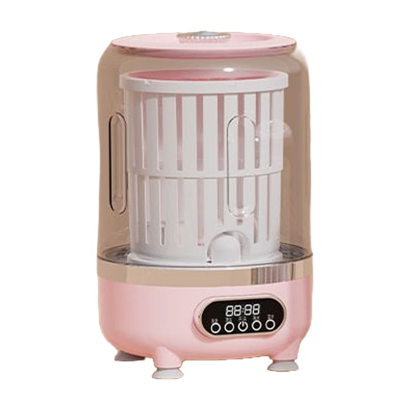 HIDISC 全自動ミニ洗濯乾燥機 ワイヤレスポータブル洗濯機 ピンク HD-HP909PK