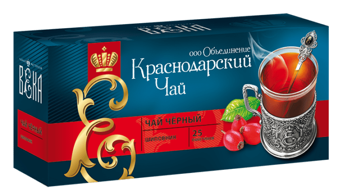 ローズヒップ入り紅茶 クラスノダールティー ティーバッグ25包　RS-BTR25P