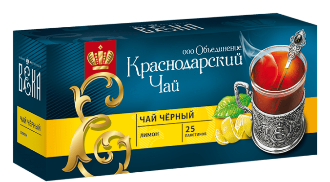 レモン入り紅茶 クラスノダールティー ティーバッグ25包 RS-BTL25P