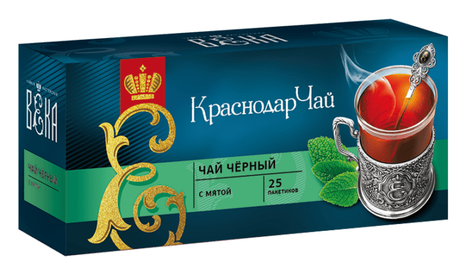 ミント入り紅茶 クラスノダールティー  ティーバッグ25包 RS-BTM25P