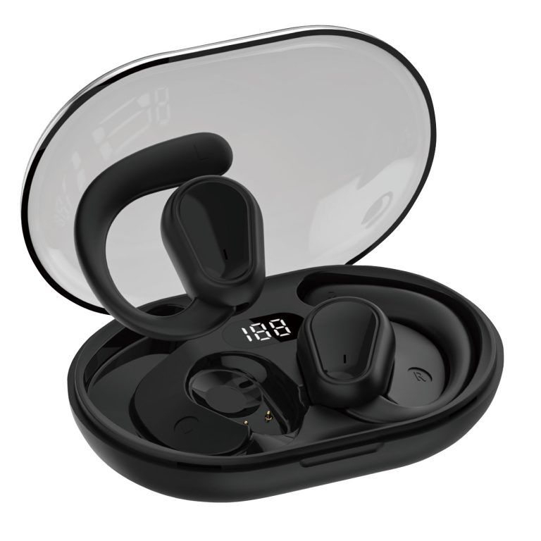 HIDISC オープンイヤーフック型ワイヤレスイヤホン HDOEEBT42BK