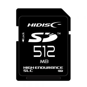 なマザーボードと512MB SDカード HIDISC SDHCカード SLC採用高耐久SDメモリーカード 512MB KIOXIAチップ