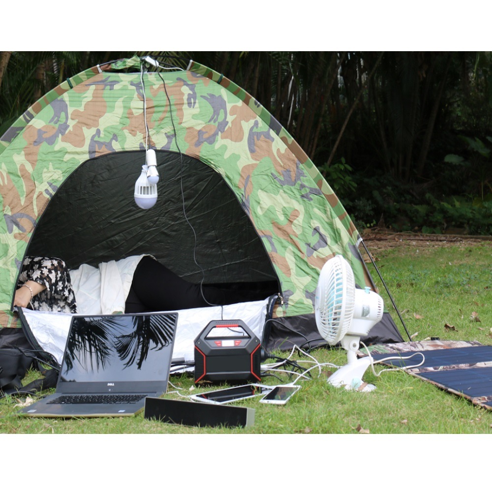 HIDISC DC出力端子を3つ備えたアウトドアのキャンプに最強なポータブルバッテリー 155Wh QC3.0対応 42000mAh 重量1.7kg ポータブルステーション S365