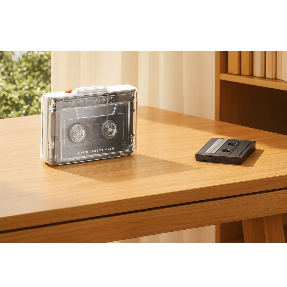 Bluetooth搭載バッテリー内蔵ポータブルカセットプレイヤー 6508AWCP