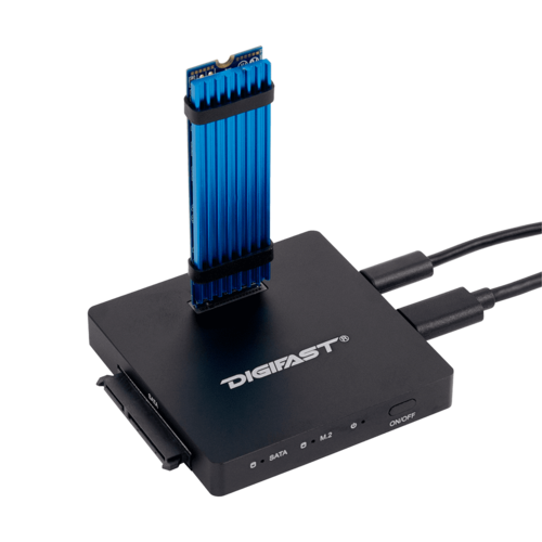 PORTABLE M.2/SSD ALL-IN-ONE EXTERNAL DOCKING BASE ポータブルM.2/SSDオールインワン外部ドッキングベース -Black DX3-B