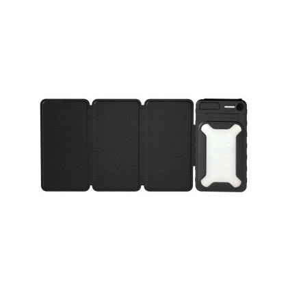HIDISC ソーラーパネル4面搭載急速充電モバイルバッテリー10000mAh PD20W HD4-MBTCD20WSP4L10BK