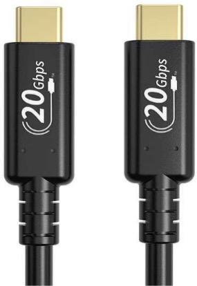 USB TYPE-C ケーブル USB4 Gen2 31AWG 20Gbps 240W 2m　HD-USB4GEN2240W2m