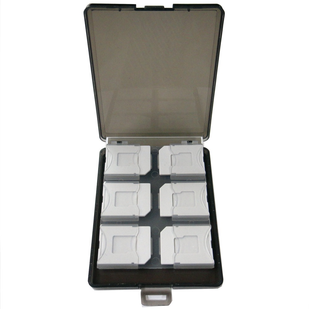 【リファービッシュ】SD/microSD メモリーカード収納ケース 12枚収納用 R-HD-MCCASE12BK