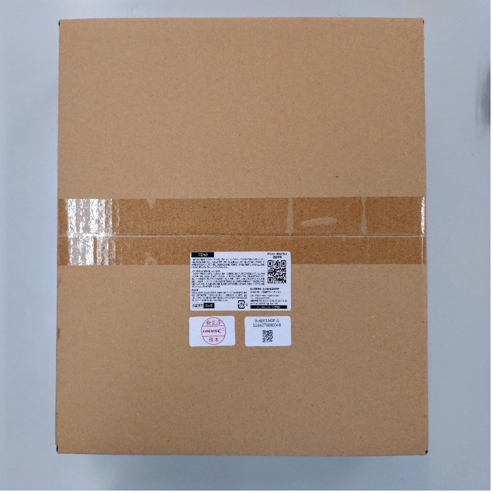 【リファービッシュ】 HIDISC 木製ボード ウォールクロック グレー R-HDCLMDF-S