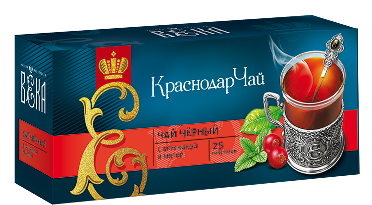 コケモモ（リンゴンベリー）＆ミントブレンド紅茶 クラスノダールティー25包 RS-BTLM25P