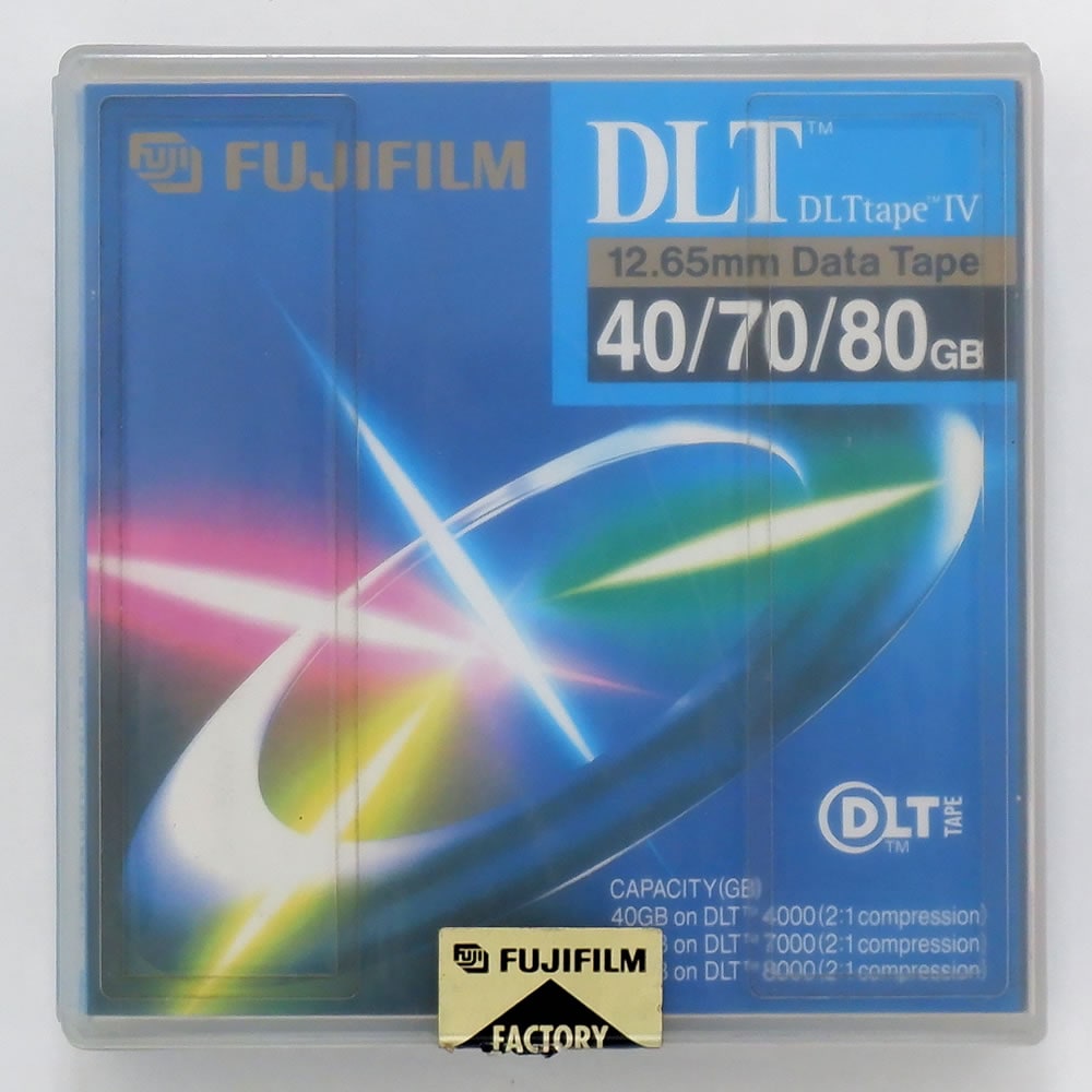 アウトレット】富士フィルム DLT tapeIV規格 1/2磁気テープ