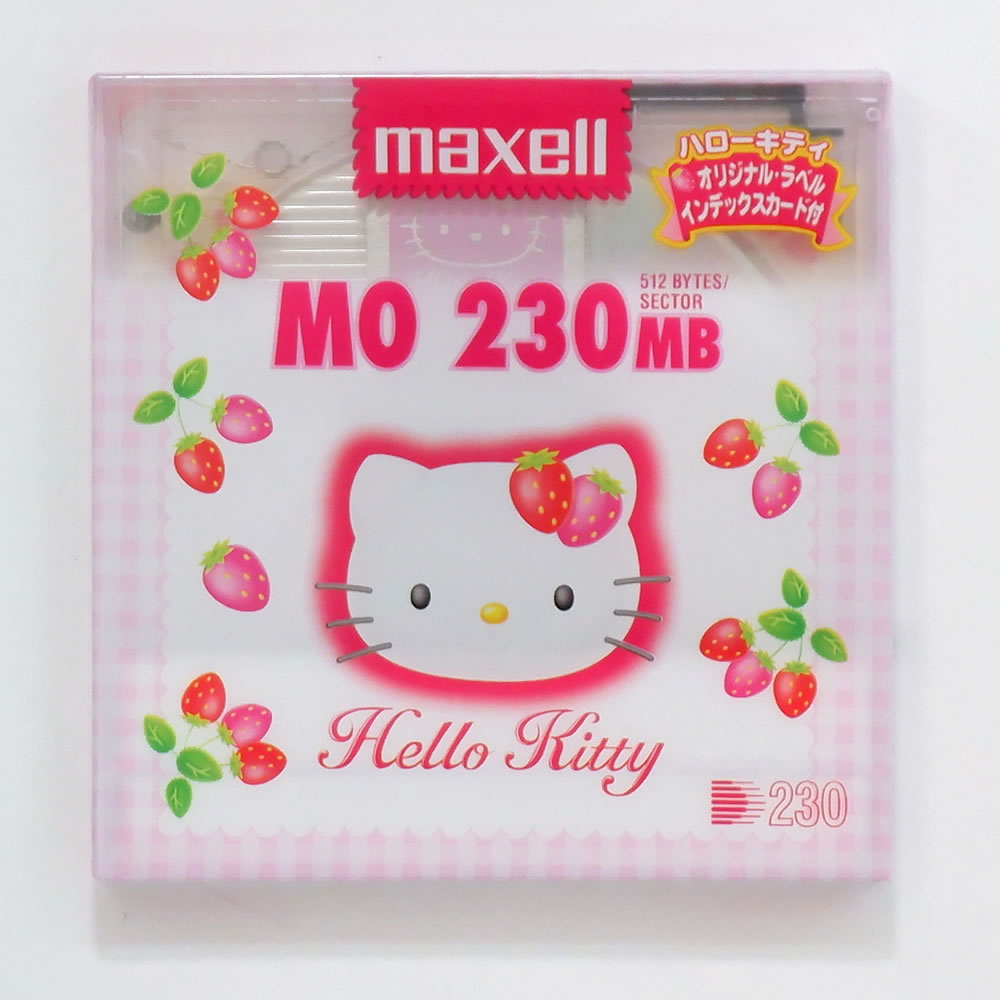 【アウトレット】マクセル 3.5インチ MOディスク 230MB 1枚 アンフォーマット