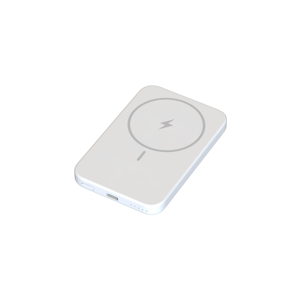 【CCC認証品】HIDISC モバイルバッテリー ワイヤレス充電対応 5000mAh PD20W対応 ホワイト HD4-MBFT3C05PD20WH【3C認証品】