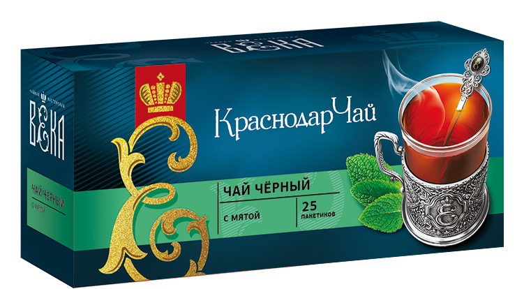 ミント入り紅茶 クラスノダールティー ティーバッグ25包 RS-BTM25P