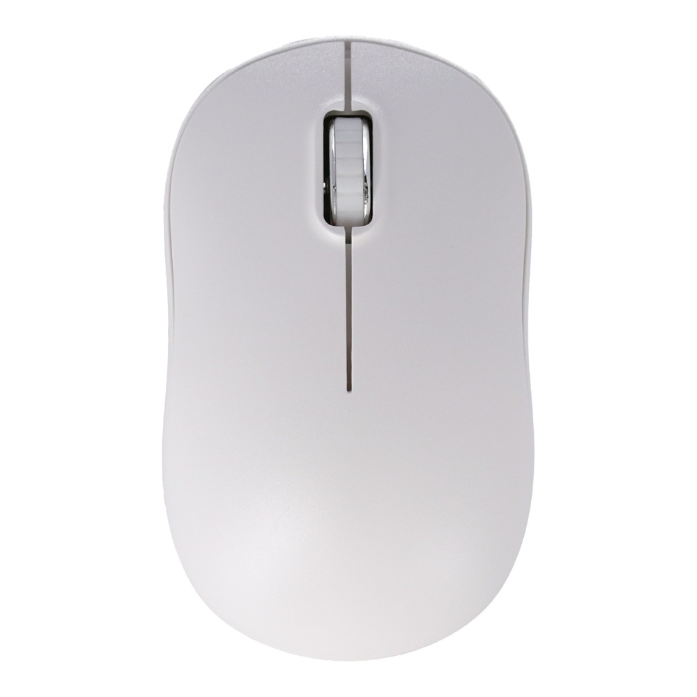 【リファービッシュ】 静音 無線 ワイヤレス LED マウス ホワイト R-PTMSW-7086WHKN