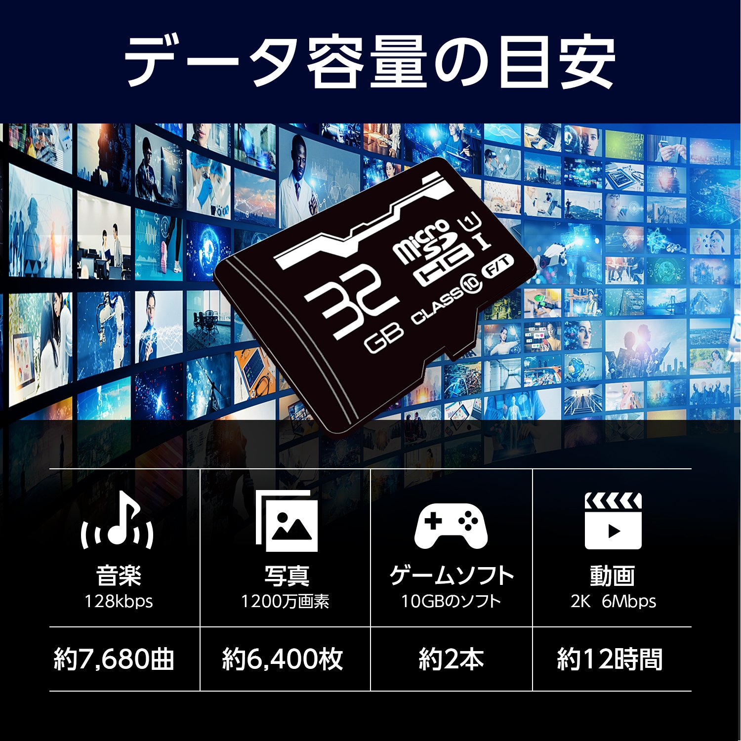 ☆バルク品☆SDHCカード Class10 UHS-I対応 32GB プラケース付き