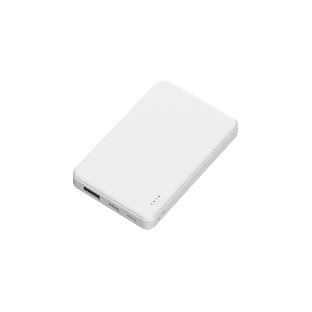 CCC認証品】HIDISC モバイルバッテリー 5000mAh ホワイト HD4