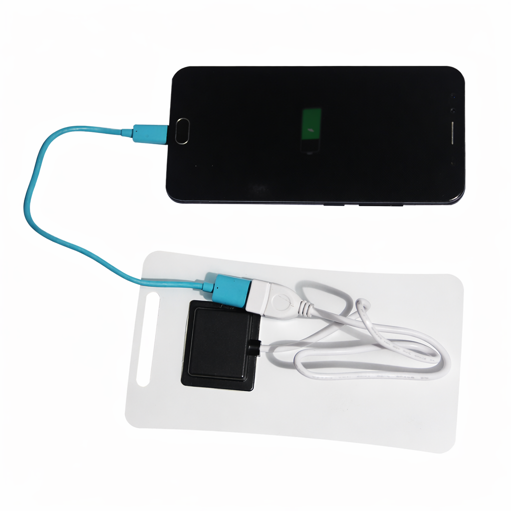 HIDISC 防水対応 アウトドア・キャンプ用 ポータブルソーラーパネル 2W 5V ソーラーチャージャー