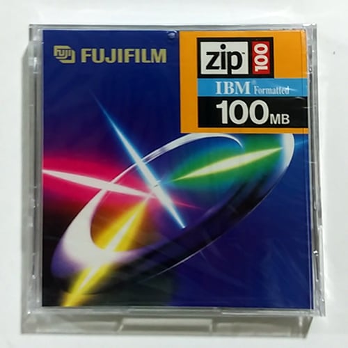 Fujifilm Zip 100 MB IBM Formatted Zip Disks　