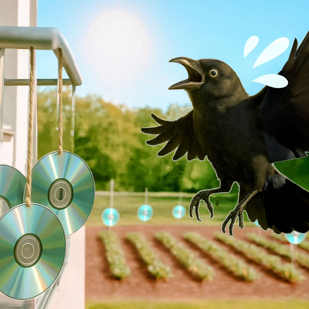 防鳥・鳥よけ用リユースCD（100枚セット）