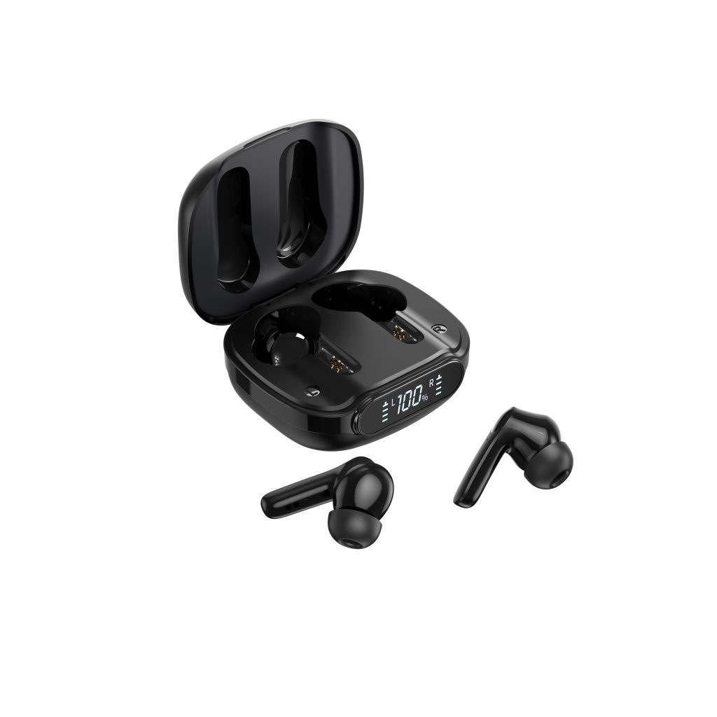 【リファービッシュ】 HIDISC アクティブノイズキャンセル搭載 完全ワイヤレスイヤホン（ANC　WIRELESS）R-HDBTANC39BK